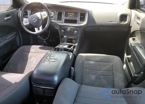 2012 Dodge Charger Se из США, поврежденный, VIN 2C3CDXBG1CH109429